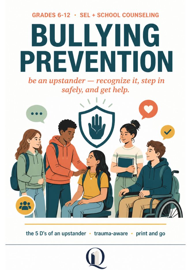 Cover: Bullying Prevention, be an upstander