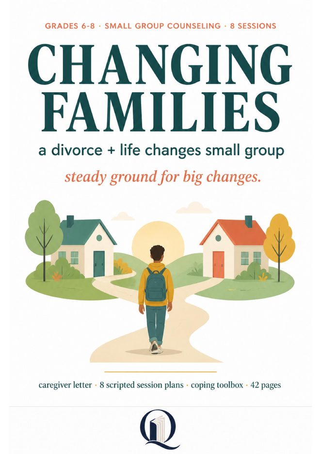 Cover: Changing Families small group counseling